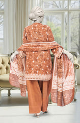 PRINTED KHADDAR 3PCS UNSTITCHED