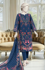 PRINTED KHADDAR 3PCS UNSTITCHED