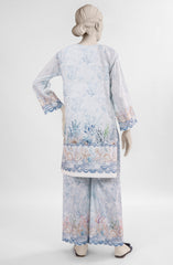 PRINTED CAMBRIC STITCHED 2 PIECE