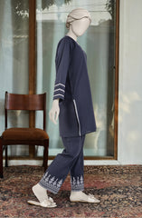 EMBROIDERED CAMBRIC STITCHED 2 PIECE