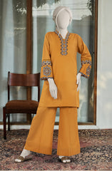 EMBROIDERED CAMBRIC STITCHED 2 PIECE