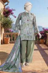 PRINTED LAWN 3PCS UNSTITCHED