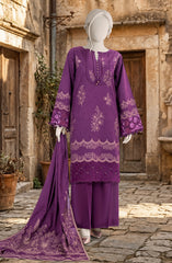 JACQUARD 3PCS UNSTITCHED