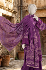 JACQUARD 3PCS UNSTITCHED