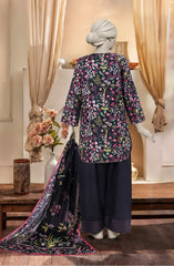 PRINTED TEXTURED CAMBRIC 3PCS UNSTITCHED