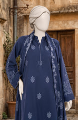 JACQUARD 3PCS UNSTITCHED