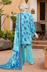 PRINTED TEXTURED VISCOSE 3PCS UNSTITCHED