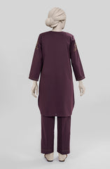 PRINTED CAMBRIC STITCHED 2 PIECE