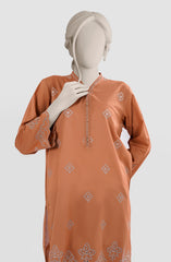 EMBROIDERED CAMBRIC STITCHED 2 PIECE