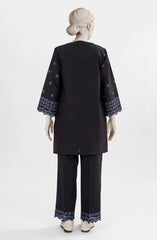 EMBROIDERED CAMBRIC STITCHED 2 PIECE