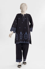EMBROIDERED CAMBRIC STITCHED 2 PIECE