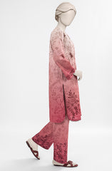 EMBROIDERED CAMBRIC STITCHED 2 PIECE