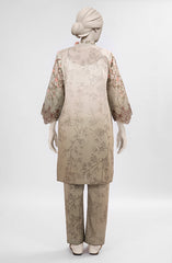 EMBROIDERED PRINTED CAMBRIC STITCHED 2 PIECE