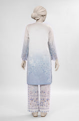 EMBROIDERED CAMBRIC STITCHED 2 PIECE