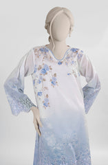 EMBROIDERED CAMBRIC STITCHED 2 PIECE