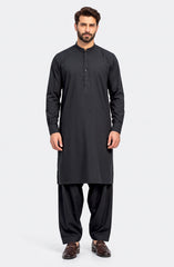 CHARCOAL BLENDED KAMEEZ SHALWAR