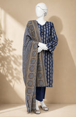 3 PIECE- PRINTED PREMIUM TWILL VISCOSE  SUIT
