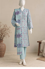 3 PIECE- PRINTED PREMIUM TWILL VISCOSE  SUIT