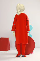 SUMMER'23 GIRLS 2PC STITCHED SUIT