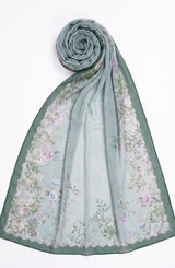 MUTED-SAGE VOIL DUPATTA