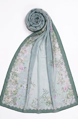 MUTED-SAGE VOIL DUPATTA