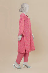 ZARI JACQUARD STITCHED 2 PIECE