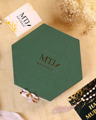 HEXAGONAL MIX DRY FRUIT GIFT BOX