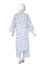 PRINTED CAMBRIC STITCHED 2 PIECE