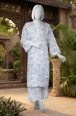 PRINTED CAMBRIC STITCHED 2 PIECE