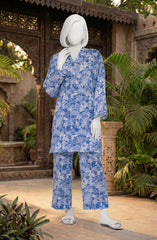 PRINTED CAMBRIC STITCHED 2 PIECE