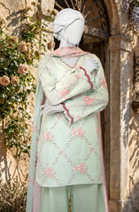 PRINTED TEXTURED LAWN 3PCS UNSTITCHED
