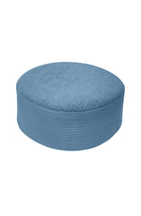 STEEL BLUE BLENDED CAP