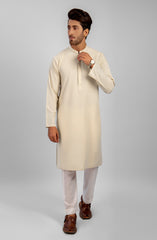 PRE WINTER'23 MEN KURTA CASUAL BEIGE