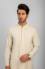 PRE WINTER'23 MEN KURTA CASUAL BEIGE