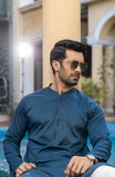 MEN KURTA NAVY BLUE