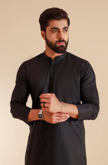 MEN KURTA BLACK