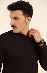 MEN KURTA BLACK