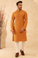 MEN KURTA ORANGE