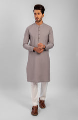 PRE WINTER'23 MEN KURTA CASUAL WOODLAND BROWN