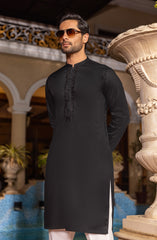 MEN KURTA BLACK