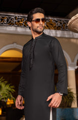 MEN KURTA BLACK