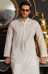 MEN KURTA OFF WHITE