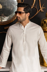 MEN KURTA OFF WHITE