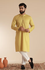 MEN KURTA LEMON