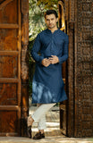 MEN KURTA NAVY BLUE