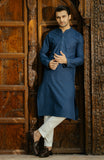 MEN KURTA NAVY BLUE