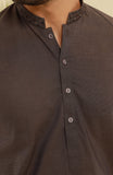 MEN KURTA CHARCOAL