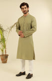 MEN KURTA LIGHT OLIVE