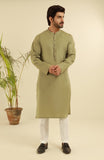 MEN KURTA LIGHT OLIVE