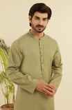 MEN KURTA LIGHT OLIVE